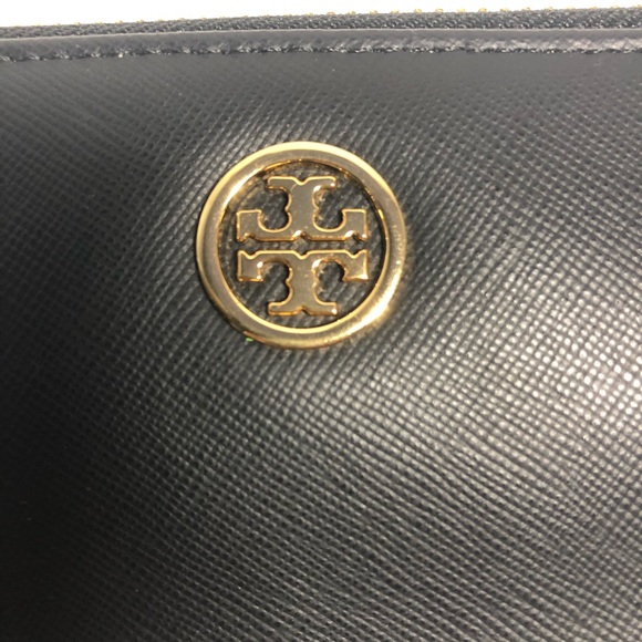 NWOT Tory Burch Robinson Zip Leather Wallet - Picture 2 of 14